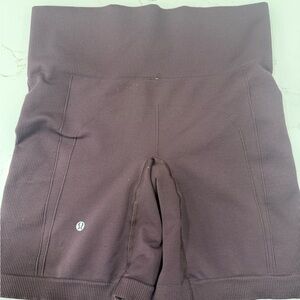 lululemon athletica Women's Dark Brown Bike Shorts